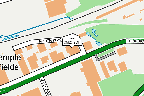 CM20 2DH map - OS OpenMap – Local (Ordnance Survey) CM20 2DH map - OS OpenMap – Local (Ordnance Survey)