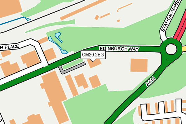 CM20 2EG map - OS OpenMap – Local (Ordnance Survey) CM20 2EG map - OS OpenMap – Local (Ordnance Survey)