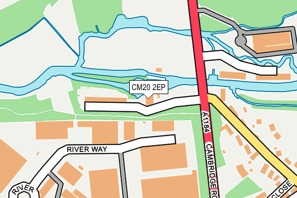 CM20 2EP map - OS OpenMap – Local (Ordnance Survey) CM20 2EP map - OS OpenMap – Local (Ordnance Survey)