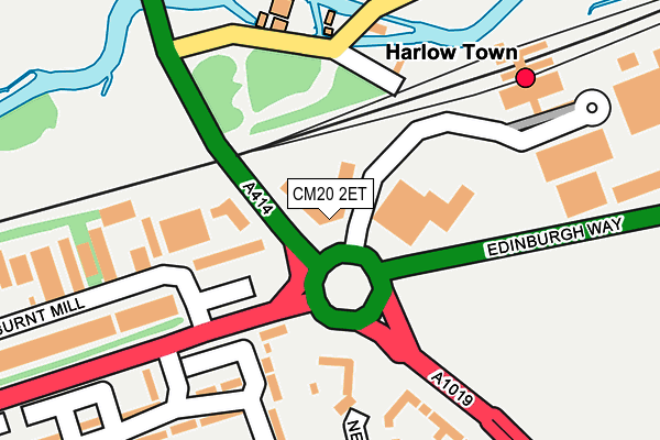CM20 2ET map - OS OpenMap – Local (Ordnance Survey) CM20 2ET map - OS OpenMap – Local (Ordnance Survey)