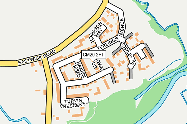 CM20 2FT map - OS OpenMap – Local (Ordnance Survey) CM20 2FT map - OS OpenMap – Local (Ordnance Survey)