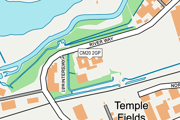 CM20 2GP map - OS OpenMap – Local (Ordnance Survey) CM20 2GP map - OS OpenMap – Local (Ordnance Survey)