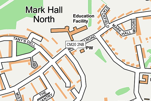 CM20 2NB map - OS OpenMap – Local (Ordnance Survey) CM20 2NB map - OS OpenMap – Local (Ordnance Survey)