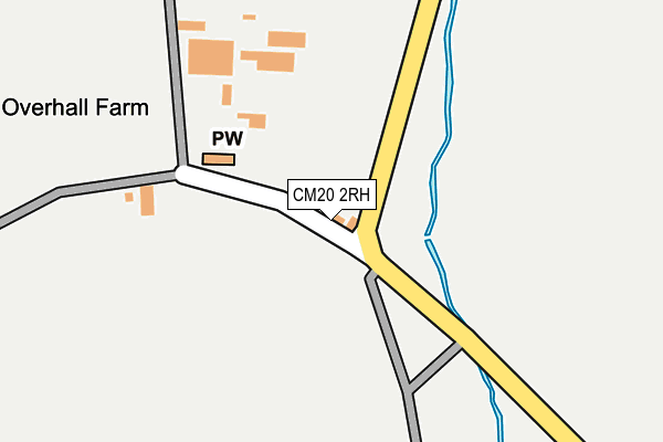 CM20 2RH map - OS OpenMap – Local (Ordnance Survey) CM20 2RH map - OS OpenMap – Local (Ordnance Survey)
