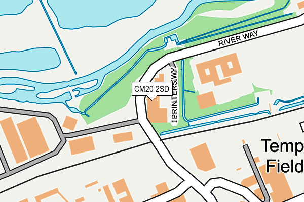 CM20 2SD map - OS OpenMap – Local (Ordnance Survey) CM20 2SD map - OS OpenMap – Local (Ordnance Survey)