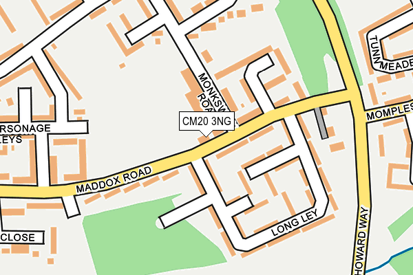 CM20 3NG map - OS OpenMap – Local (Ordnance Survey) CM20 3NG map - OS OpenMap – Local (Ordnance Survey)