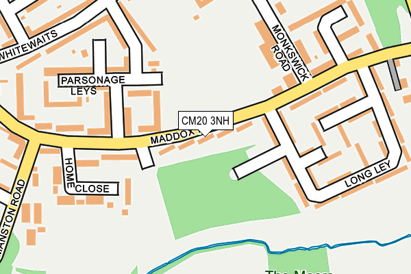 CM20 3NH map - OS OpenMap – Local (Ordnance Survey)