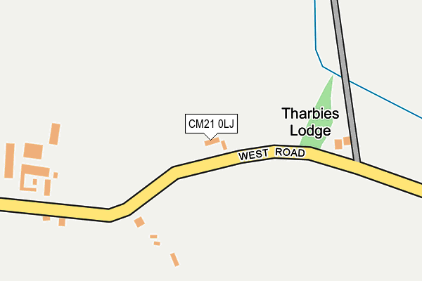 CM21 0LJ map - OS OpenMap – Local (Ordnance Survey) CM21 0LJ map - OS OpenMap – Local (Ordnance Survey)