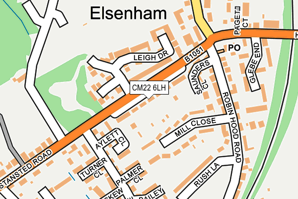 CM22 6LH map - OS OpenMap – Local (Ordnance Survey) CM22 6LH map - OS OpenMap – Local (Ordnance Survey)