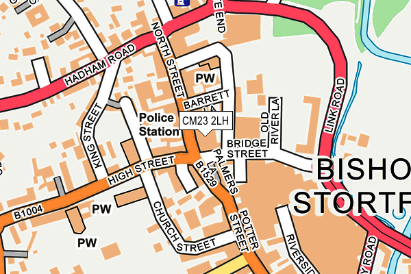 CM23 2LH map - OS OpenMap – Local (Ordnance Survey) CM23 2LH map - OS OpenMap – Local (Ordnance Survey)