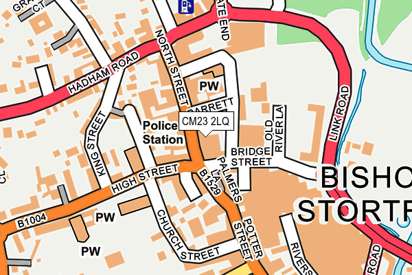 CM23 2LQ map - OS OpenMap – Local (Ordnance Survey) CM23 2LQ map - OS OpenMap – Local (Ordnance Survey)
