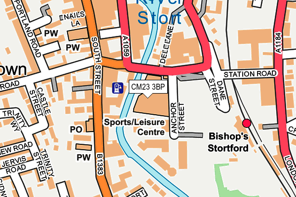 CM23 3BP map - OS OpenMap – Local (Ordnance Survey) CM23 3BP map - OS OpenMap – Local (Ordnance Survey)