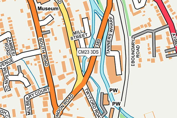 CM23 3DS map - OS OpenMap – Local (Ordnance Survey) CM23 3DS map - OS OpenMap – Local (Ordnance Survey)
