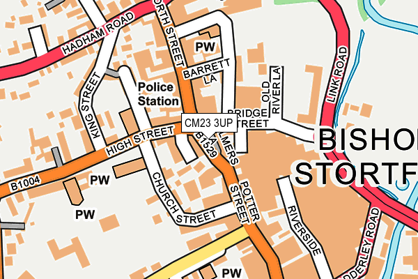 CM23 3UP map - OS OpenMap – Local (Ordnance Survey) CM23 3UP map - OS OpenMap – Local (Ordnance Survey)