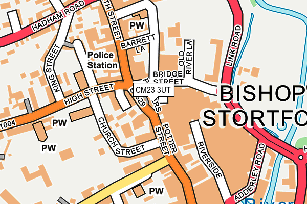 CM23 3UT map - OS OpenMap – Local (Ordnance Survey)