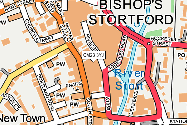 CM23 3YJ map - OS OpenMap – Local (Ordnance Survey) CM23 3YJ map - OS OpenMap – Local (Ordnance Survey)