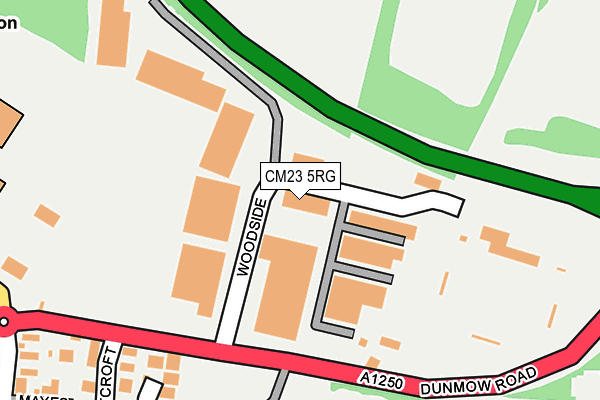 CM23 5RG map - OS OpenMap – Local (Ordnance Survey) CM23 5RG map - OS OpenMap – Local (Ordnance Survey)