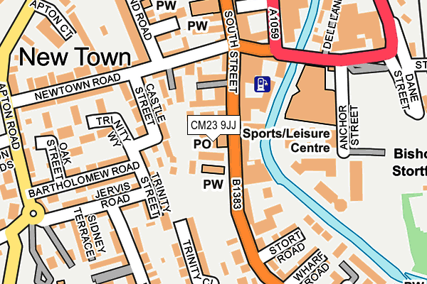 CM23 9JJ map - OS OpenMap – Local (Ordnance Survey) CM23 9JJ map - OS OpenMap – Local (Ordnance Survey)