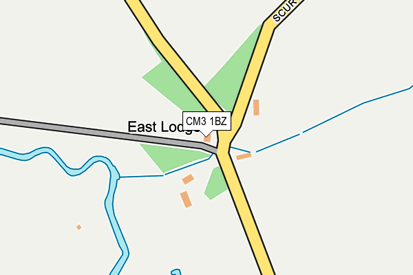 CM3 1BZ map - OS OpenMap – Local (Ordnance Survey) CM3 1BZ map - OS OpenMap – Local (Ordnance Survey)