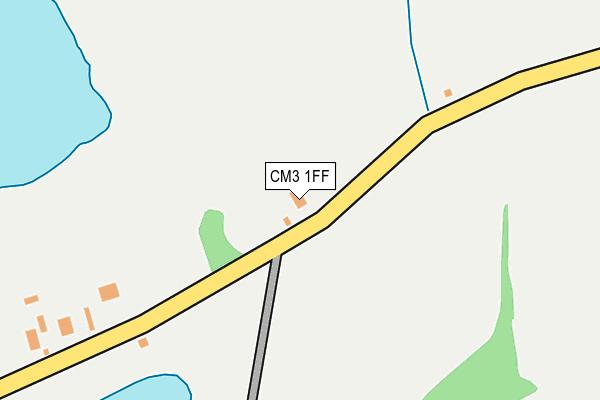 CM3 1FF map - OS OpenMap – Local (Ordnance Survey) CM3 1FF map - OS OpenMap – Local (Ordnance Survey)