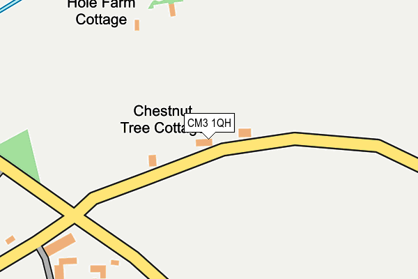 CM3 1QH map - OS OpenMap – Local (Ordnance Survey)