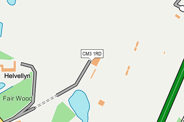 CM3 1RD map - OS OpenMap – Local (Ordnance Survey) CM3 1RD map - OS OpenMap – Local (Ordnance Survey)