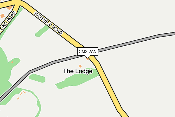 CM3 2AN map - OS OpenMap – Local (Ordnance Survey) CM3 2AN map - OS OpenMap – Local (Ordnance Survey)