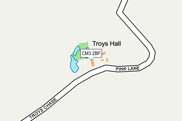 CM3 2BP map - OS OpenMap – Local (Ordnance Survey) CM3 2BP map - OS OpenMap – Local (Ordnance Survey)