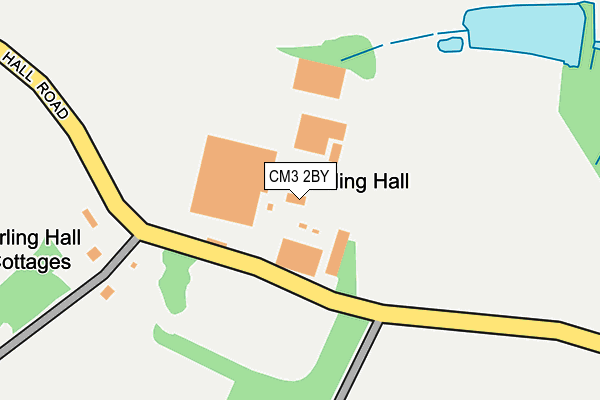 CM3 2BY map - OS OpenMap – Local (Ordnance Survey) CM3 2BY map - OS OpenMap – Local (Ordnance Survey)