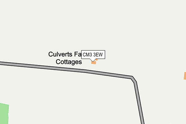 CM3 3EW map - OS OpenMap – Local (Ordnance Survey) CM3 3EW map - OS OpenMap – Local (Ordnance Survey)
