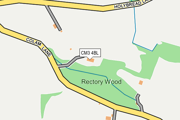 CM3 4BL map - OS OpenMap – Local (Ordnance Survey) CM3 4BL map - OS OpenMap – Local (Ordnance Survey)