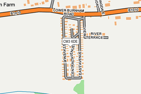 CM3 6DE map - OS OpenMap – Local (Ordnance Survey) CM3 6DE map - OS OpenMap – Local (Ordnance Survey)
