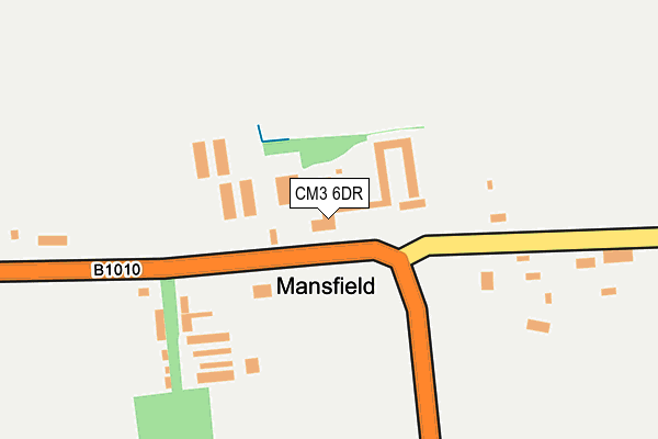 CM3 6DR map - OS OpenMap – Local (Ordnance Survey) CM3 6DR map - OS OpenMap – Local (Ordnance Survey)