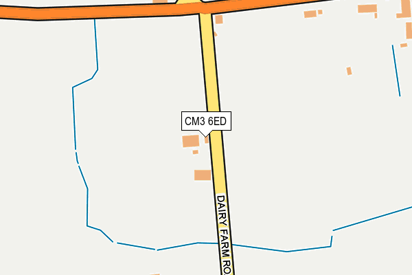 CM3 6ED map - OS OpenMap – Local (Ordnance Survey) CM3 6ED map - OS OpenMap – Local (Ordnance Survey)