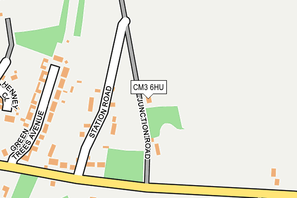 CM3 6HU map - OS OpenMap – Local (Ordnance Survey) CM3 6HU map - OS OpenMap – Local (Ordnance Survey)