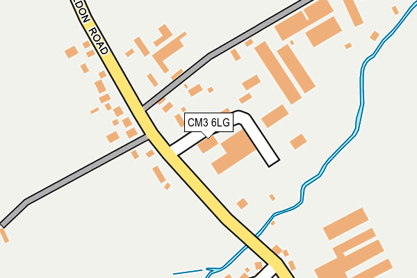 CM3 6LG map - OS OpenMap – Local (Ordnance Survey) CM3 6LG map - OS OpenMap – Local (Ordnance Survey)