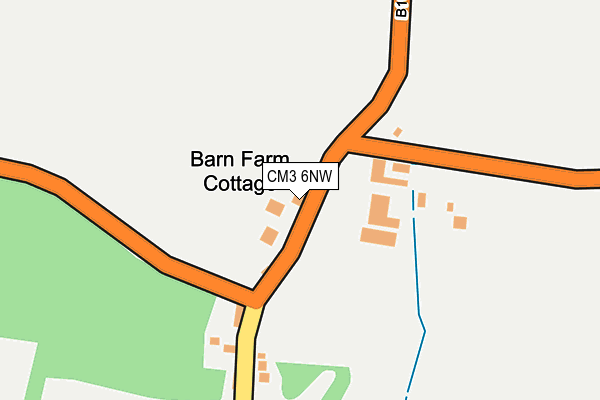 CM3 6NW map - OS OpenMap – Local (Ordnance Survey) CM3 6NW map - OS OpenMap – Local (Ordnance Survey)