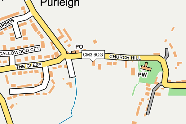 CM3 6QG map - OS OpenMap – Local (Ordnance Survey) CM3 6QG map - OS OpenMap – Local (Ordnance Survey)