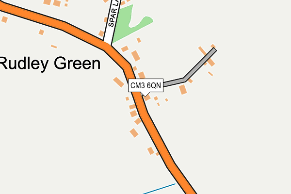 CM3 6QN map - OS OpenMap – Local (Ordnance Survey) CM3 6QN map - OS OpenMap – Local (Ordnance Survey)