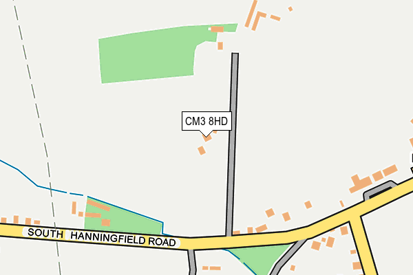 CM3 8HD map - OS OpenMap – Local (Ordnance Survey) CM3 8HD map - OS OpenMap – Local (Ordnance Survey)