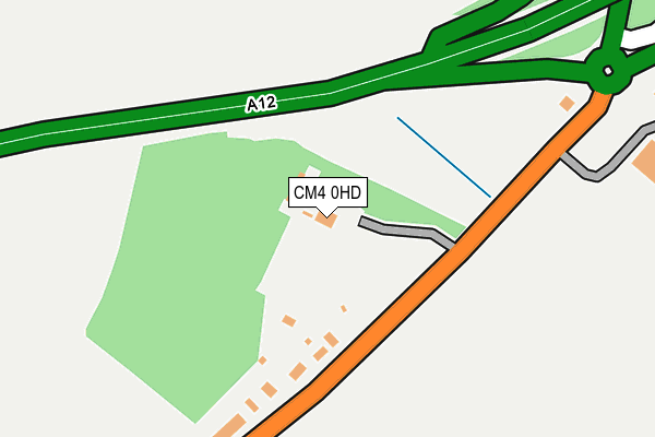 CM4 0HD map - OS OpenMap – Local (Ordnance Survey) CM4 0HD map - OS OpenMap – Local (Ordnance Survey)