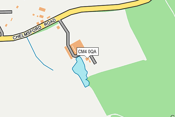 CM4 0QA map - OS OpenMap – Local (Ordnance Survey) CM4 0QA map - OS OpenMap – Local (Ordnance Survey)