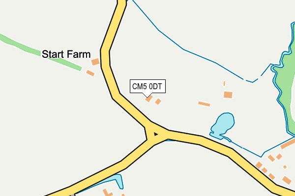 CM5 0DT map - OS OpenMap – Local (Ordnance Survey) CM5 0DT map - OS OpenMap – Local (Ordnance Survey)