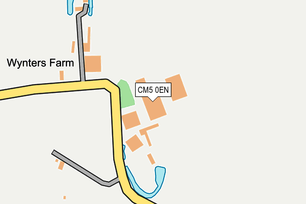 CM5 0EN map - OS OpenMap – Local (Ordnance Survey) CM5 0EN map - OS OpenMap – Local (Ordnance Survey)