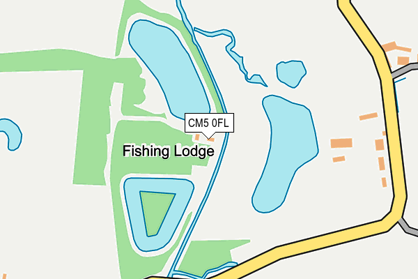 CM5 0FL map - OS OpenMap – Local (Ordnance Survey) CM5 0FL map - OS OpenMap – Local (Ordnance Survey)