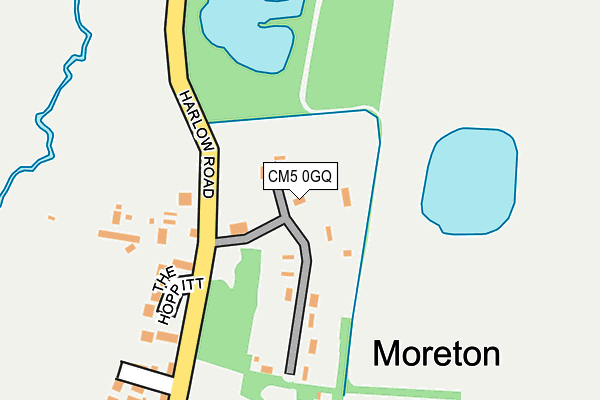 CM5 0GQ map - OS OpenMap – Local (Ordnance Survey) CM5 0GQ map - OS OpenMap – Local (Ordnance Survey)
