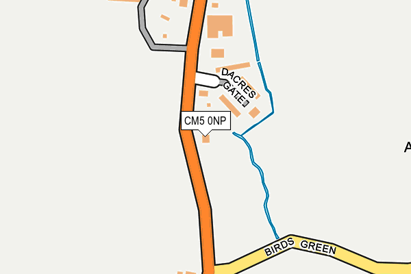 CM5 0NP map - OS OpenMap – Local (Ordnance Survey) CM5 0NP map - OS OpenMap – Local (Ordnance Survey)