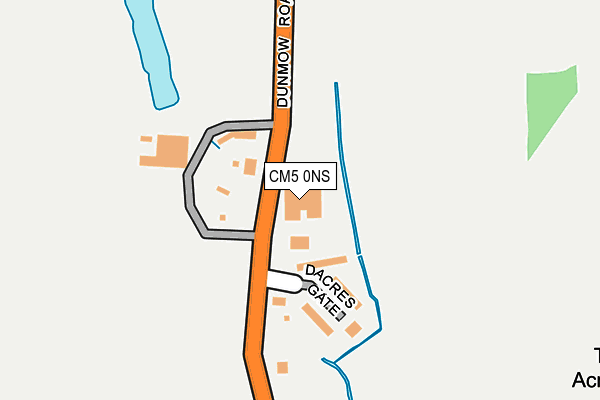 CM5 0NS map - OS OpenMap – Local (Ordnance Survey) CM5 0NS map - OS OpenMap – Local (Ordnance Survey)