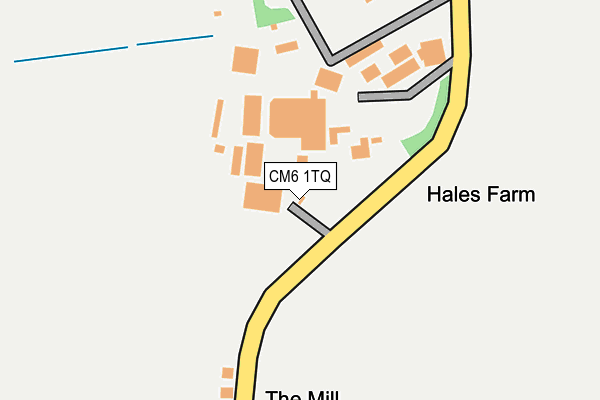 CM6 1TQ map - OS OpenMap – Local (Ordnance Survey) CM6 1TQ map - OS OpenMap – Local (Ordnance Survey)