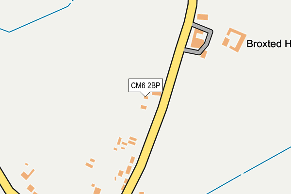 CM6 2BP map - OS OpenMap – Local (Ordnance Survey) CM6 2BP map - OS OpenMap – Local (Ordnance Survey)